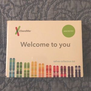 Brand new in the plastic 23andMe ancestry kit